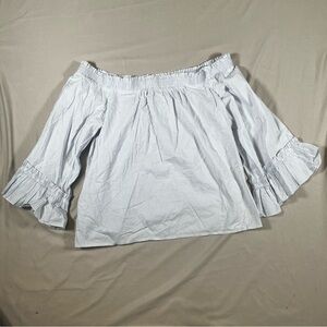 Women’s Striped Off-Shoulder Blouse